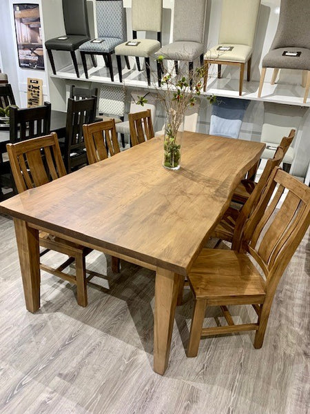 Norah Maple Live Edge Dining Table (1 in stock)