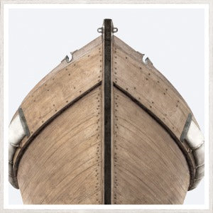 Art - Sea Worn Bow V Large Driftwood Framed with Glass (2 in stock)