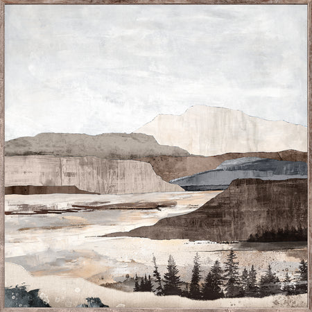 Art - Territory 1 Framed Canvas (1 in stock)