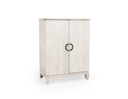 Vivienne Bar Cabinet Creamy White (1 in stock)