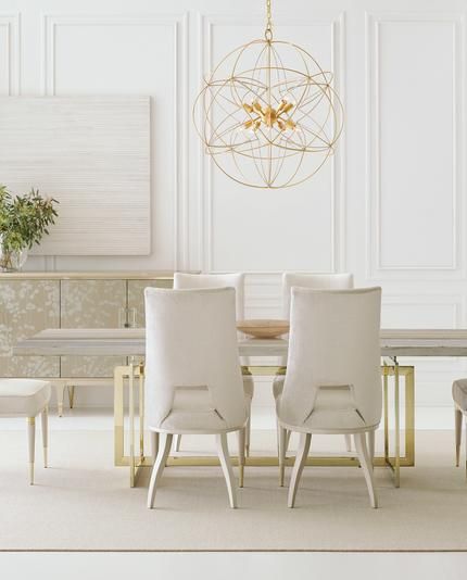 Zenda Gold Orb 8 Light Chandelier (2 in stock)