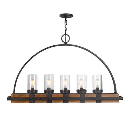 Atwood 5 light Island Chandelier