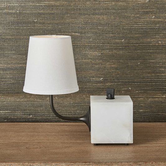 Blockhead Gooseneck Mini Bronze Lamp (1 in stock)