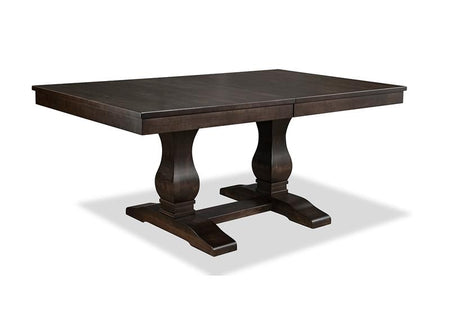 Cumberland Double Pedestal Solid Maple Dining Table 42" x 84-108" (1 in stock)