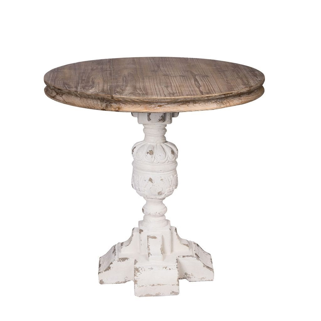 French Country Round Side Table (1 in stock) – verandacollection