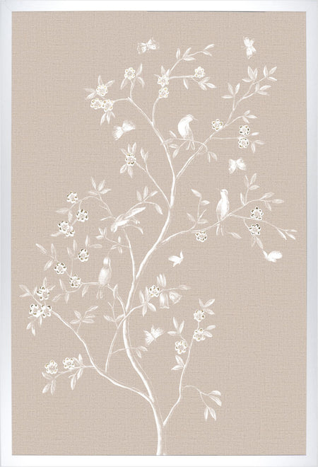 Art - Linen Sanctuary Framed Canvas (1 in stock)