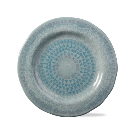 Neela Acqua Melamine Dinner Plates set of 4