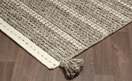 Nordique Grey Wool Rug 8x10