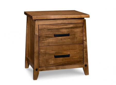 Pemberton Solid Maple 2 Drawer Nightstand