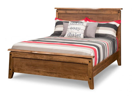 Pemberton Solid Maple Queen Bed with low Footboard