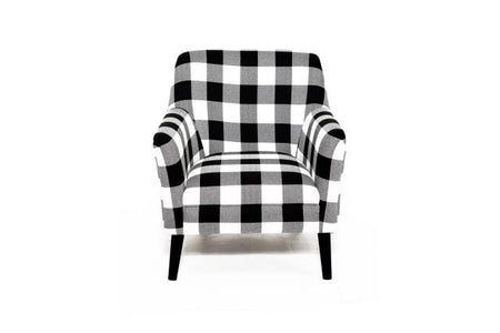 Sandra Accent Chair Bufallo Check Black/White (1 in stock)
