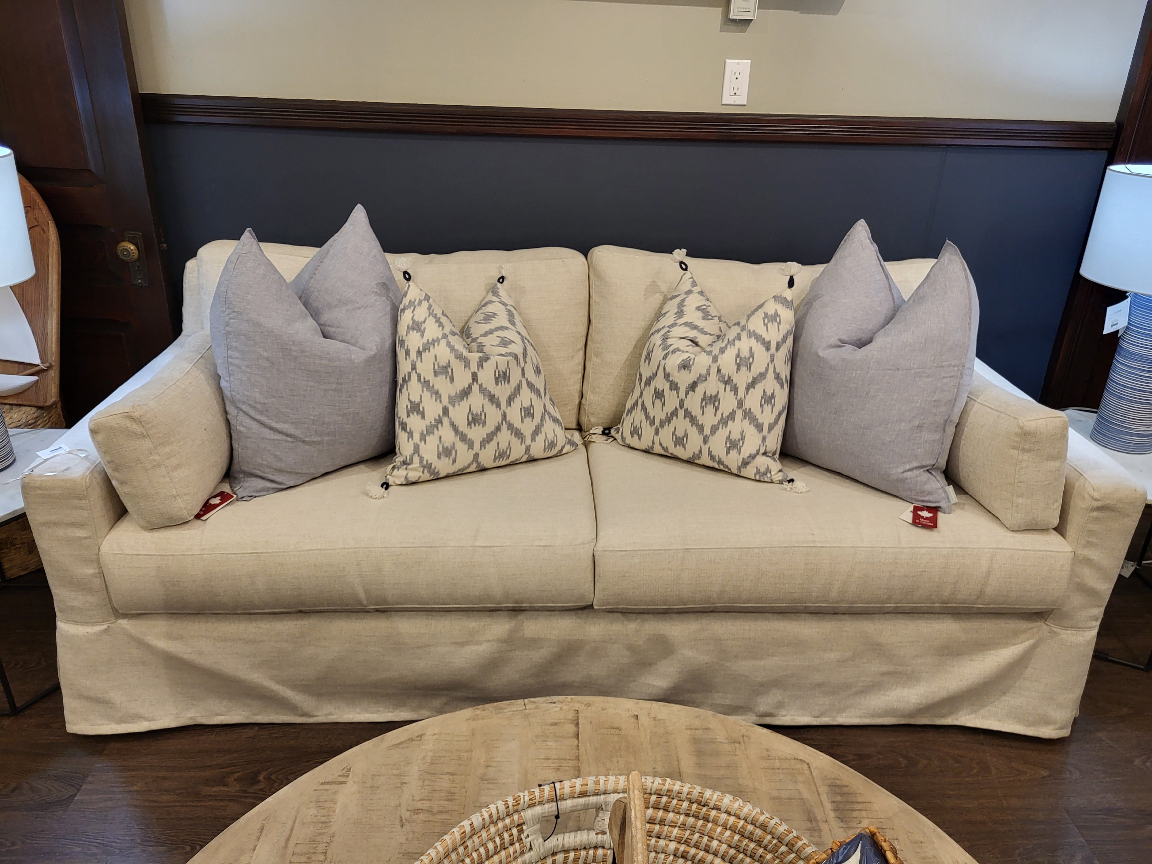 Stacy Slipcover Sofa 2 cushion (on order)