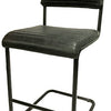 Dover Leather Counter Stool Ebony (3 in stock)