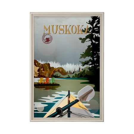 Go Muskoka Framed Art Large