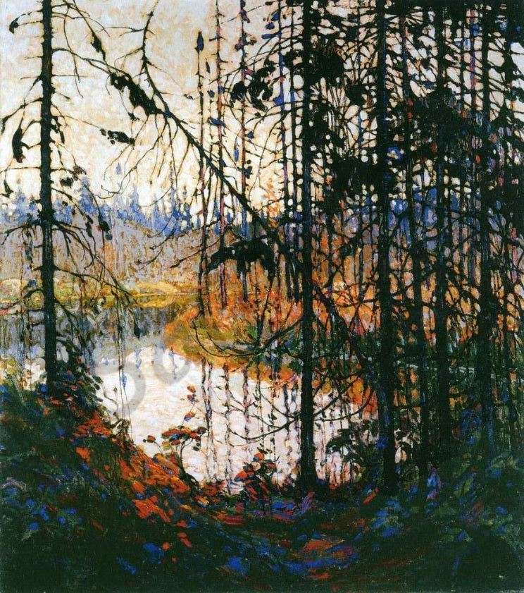 Tom Thomson - Northern River 48 x 57" Framed Art Canvas (1 in stock)
