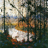 Tom Thomson - Northern River 48 x 57" Framed Art Canvas (1 in stock)
