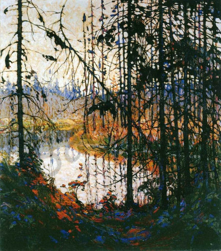 Tom Thomson - Northern River 48 x 57" Framed Art Canvas (1 in stock)