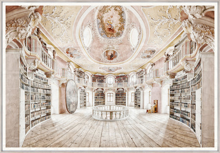 Art - Abbey Saint Mang Bavaria Germany Framed with Glass (1 in stock)