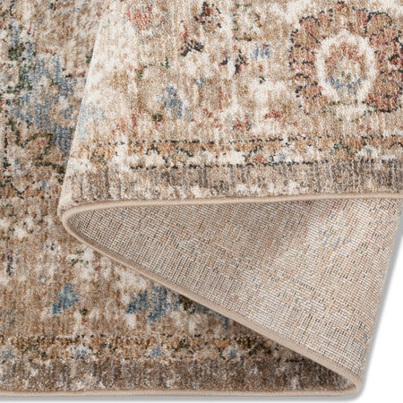Airla Polyester Power Loom Rug Copper/Blue Tones style 204 8x10 (1 in stock)