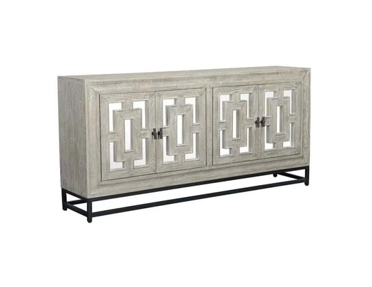 Artemis Mango Wood 4 Door Sideboard  (1 in stock)