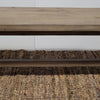 Rustic Irish Coast Dining Bench Weathered (4 in stock)