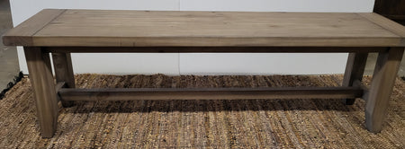 Rustic Irish Coast Dining Bench Weathered (4 in stock)