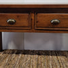 Rustic Irish Coast 2 Drawer Small Console Table Suntan (2 in stock)