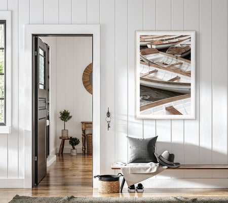 At Mooring 11 framed art with glass (2 in stock)