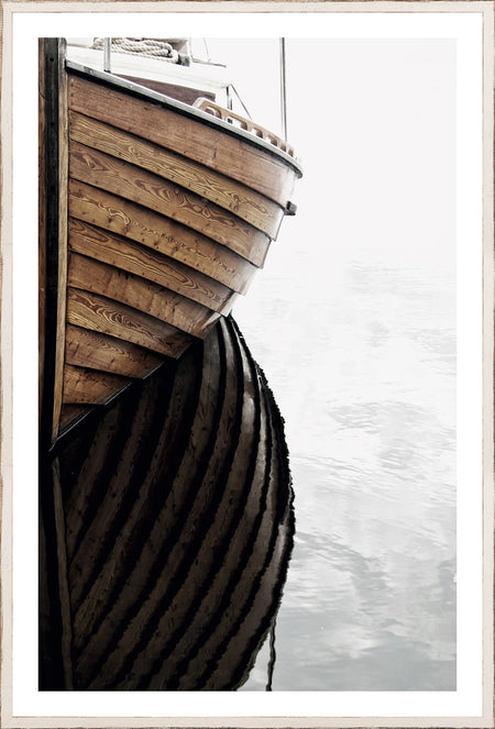 At Mooring 1V framed art with glass (2 in stock)