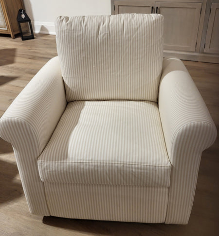 August Swivel Glider Chair Rodanthe Ecru (2 in stock)