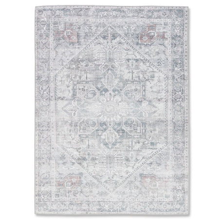 Aura Washable Spill Proof Rug Style 1167 Grey Tones 9' x 12'