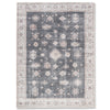 Aura Washable Spill Proof Rug Style 1474 Charcoal Beige Multi Tones 9' x 12' (1 in stock)