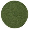 Basil Spice Braided Round Placemats  (9 in stock)