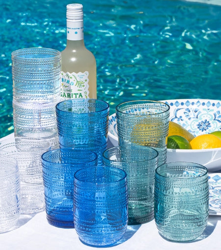 Beaded Green Acrylic Tumbler (4 in stock)