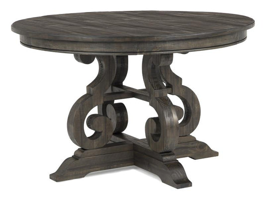 Bellamy 60" Round Dining Table Peppercorn Finish (2 in stock)