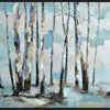 Birch Blues Oil Framed Canvas 36" x 48" (2 in stock)