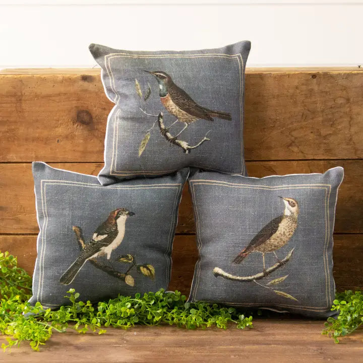 Birds on a Branch Cushion 10" (3 in stock)