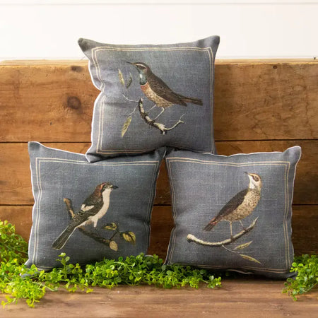 Birds on a Branch Cushion 10" (3 in stock)