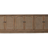 Blake 6 Door Cabinet Antique Natural Rattan Doors (2 in stock)