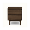 Bloor 2 Drawer Nightstand Dark Brown (2 in stock)