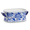 Blue and White Floral Bowl Porcelain (qty of 2 in stock)