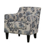Braxton Chair Cream Blue Floral Pattern (1 in stock)
