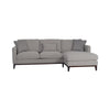 Burbank Tweed Left Hand Loveseat Right Hand Chaise Sectional  (1 in stock)