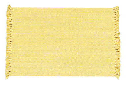 Casual Classics Butter Yellow Placemats set of 4 (1 set in stock)