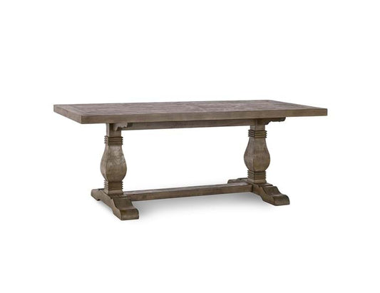Caleb Double Pedestal Dining Table 78" (1 in stock)