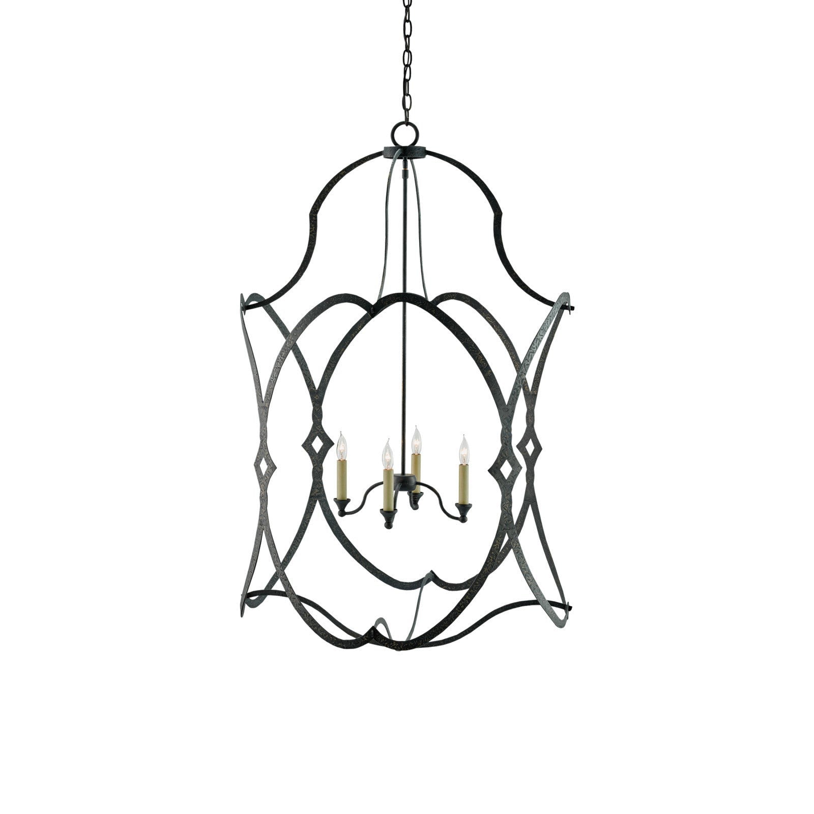 Charisma French Black Large4 Light Lantern (1 in stock)