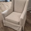 Charles Swivel Chair Fabric Nokia 120 (1 in stock)