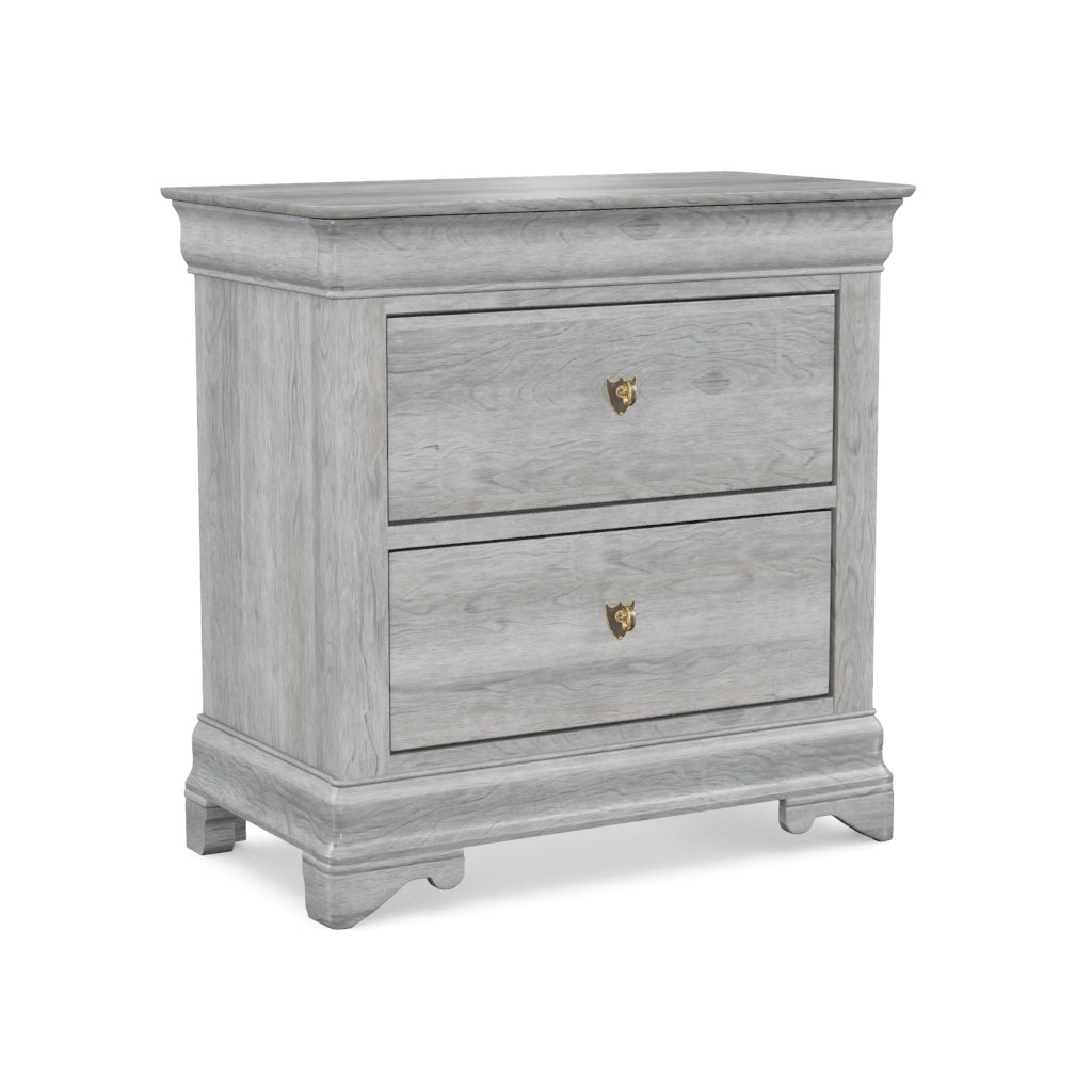Chateau Fontaine 2 Drawer Nightstand Mineral Finish (2 in stock)