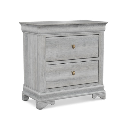 Chateau Fontaine 2 Drawer Nightstand Mineral Finish (2 in stock)