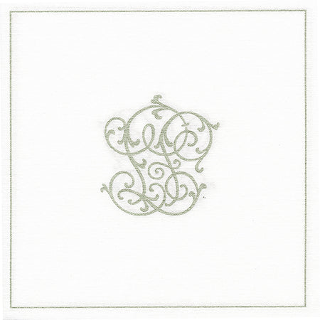 Chiffre D'Argent Dinner Size Paper Napkins ( 6 in stock)